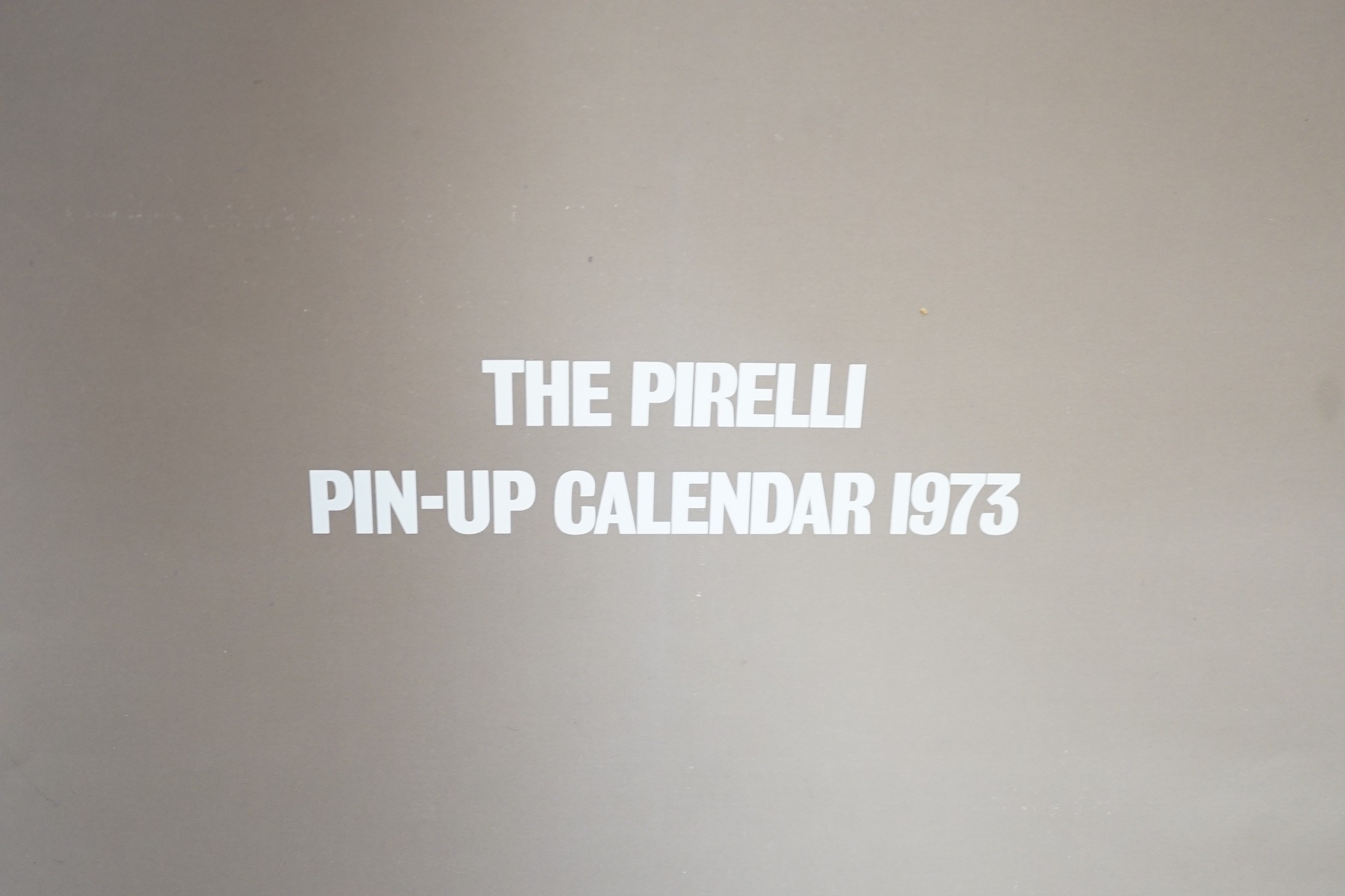 Pirelli Calendar 1973